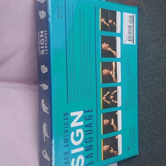 Learn American Sign Language Textbook - Picture 2 of 2